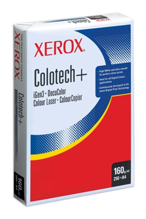 Xerox 3R94656 - 3R98852 A4 Colotech Fotokopi Kağıdı 160gr-250 lü 1 koli = 5 paket