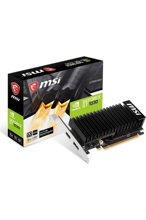 Msi GeForce GT1030 2GHD4 LP OC GT1030 2GB DDR4 64b DX12 PCIE 3.0 x16 (1xHDMI 1xDP) Ekran Kartı